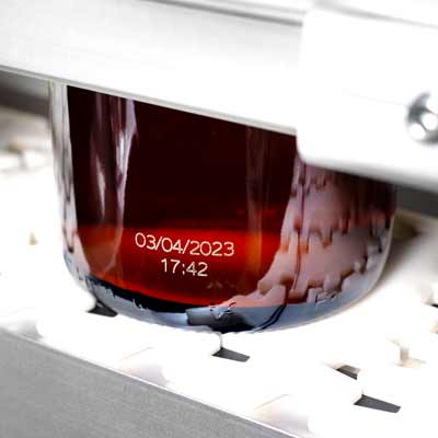 Glass Bottle Marking Techniques on Glass | Markem-Imaje