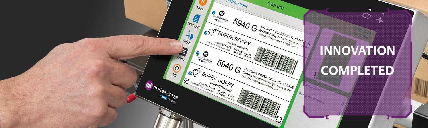 Наш новый маркировщик коробов Touch Dry® с инновационными решениями
