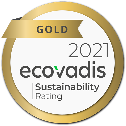 EcoVadis 2021 Gold Medal