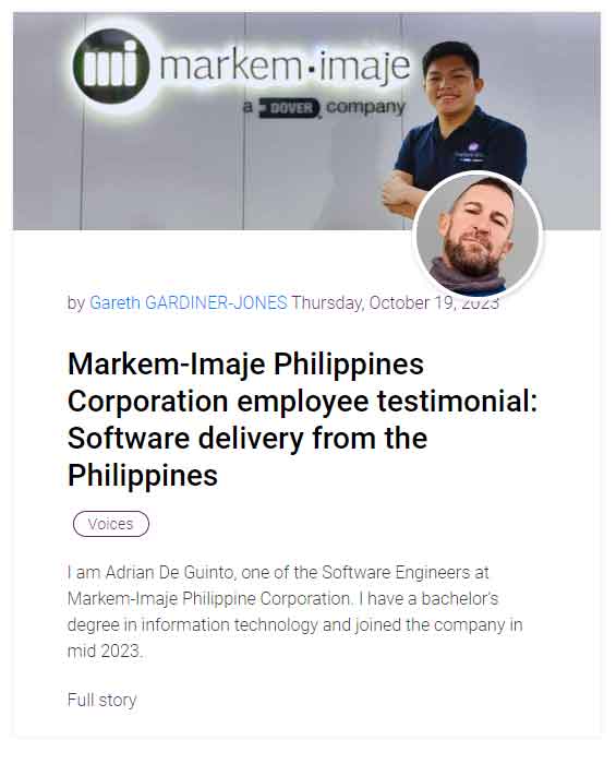 MarkemImaje jobs Employee testimonials